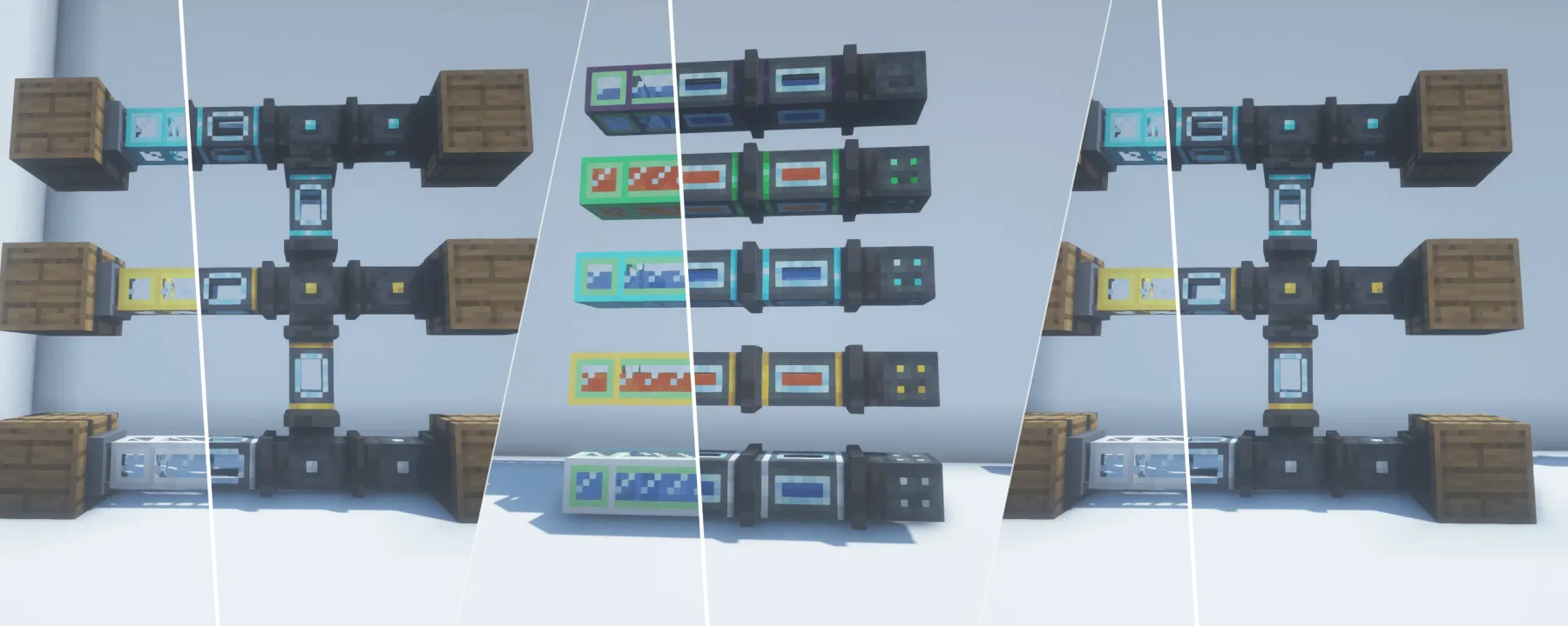 Refined Pipes — Refined Pipes screenshots 1–3