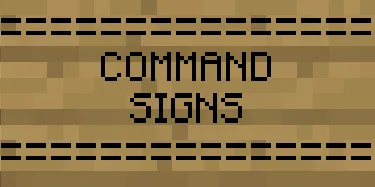 Command Signs — CommandSigns