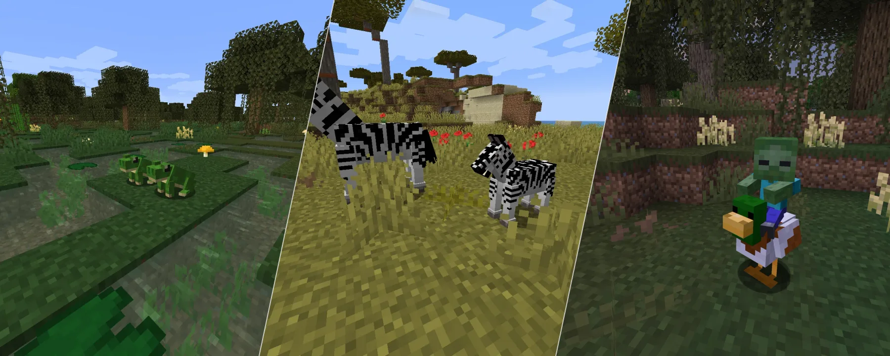 BetterDefaultBiomes — BetterDefaultBiomes screenshots 1–3