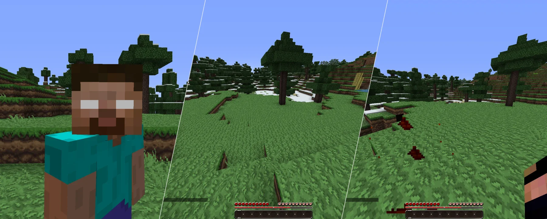 Be Herobrine — Be Herobrine screenshots 1–3