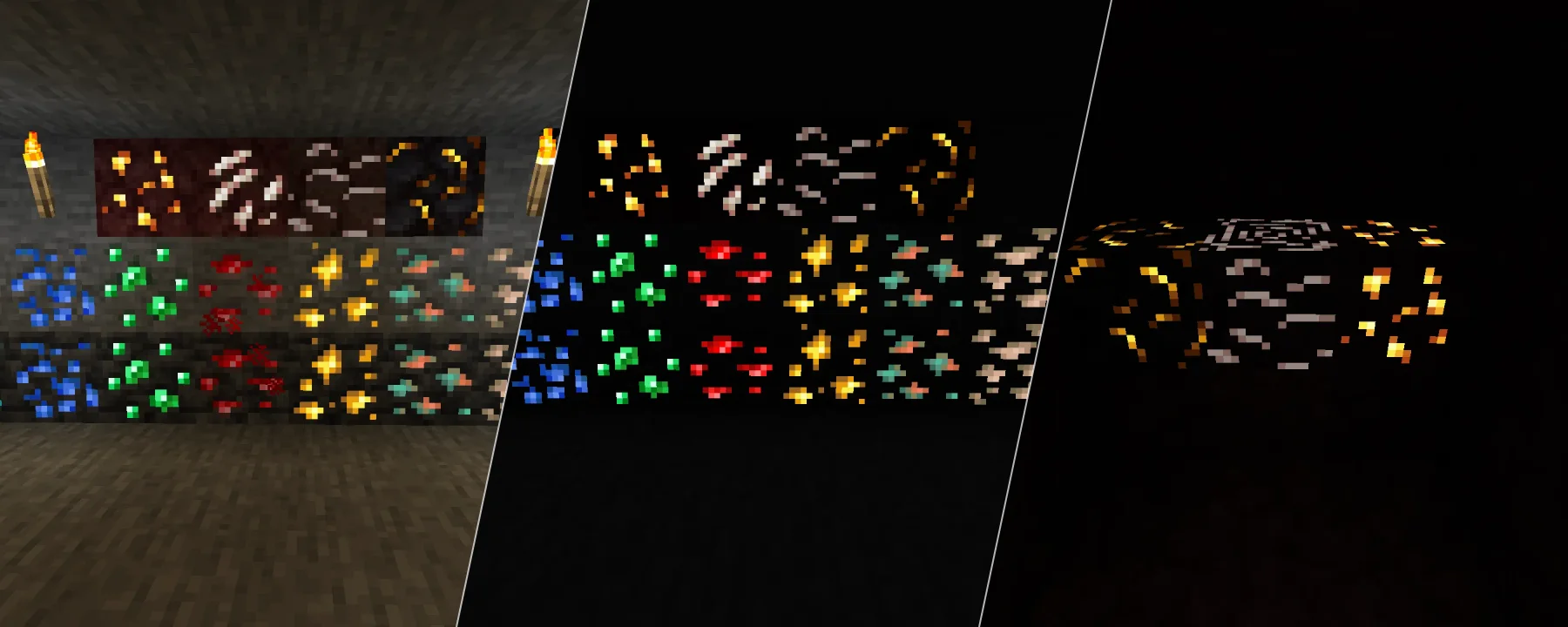 Glowing Ores — Glowing Ores screenshots 1–3