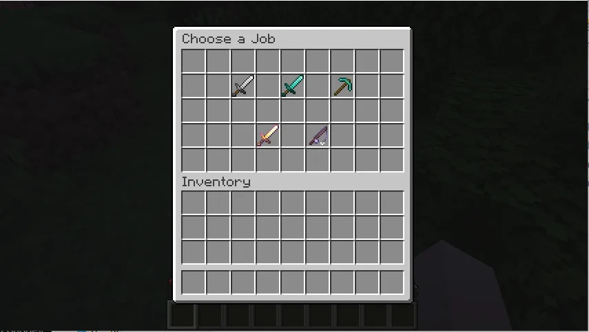 PicoJobs — The Choose Jobs GUI 100% configurable in config