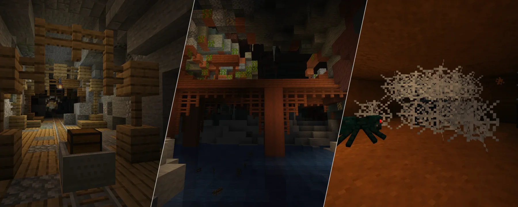 YUNG's Better Mineshafts (Forge/NeoForge) — YUNG's Better Mineshafts (Forge/NeoForge) screenshots 1–3