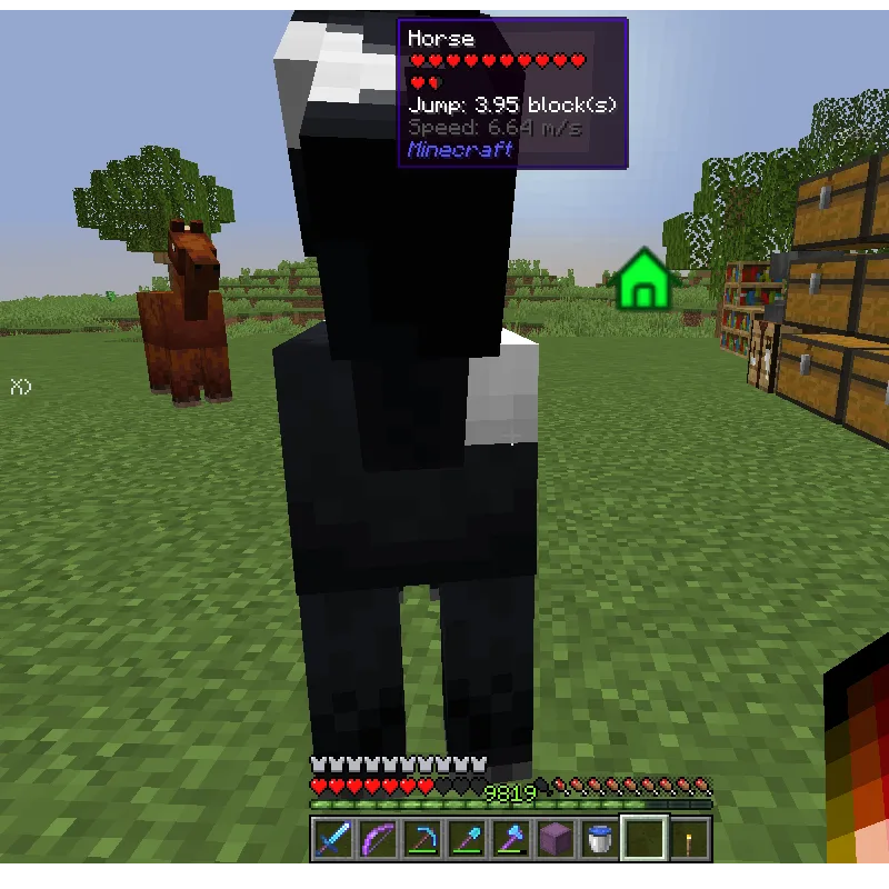 Hwyla Addon Horse Info — Horse info