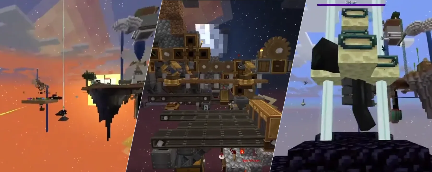 CREATE Skyblock — CREATE Skyblock screenshots 1–3