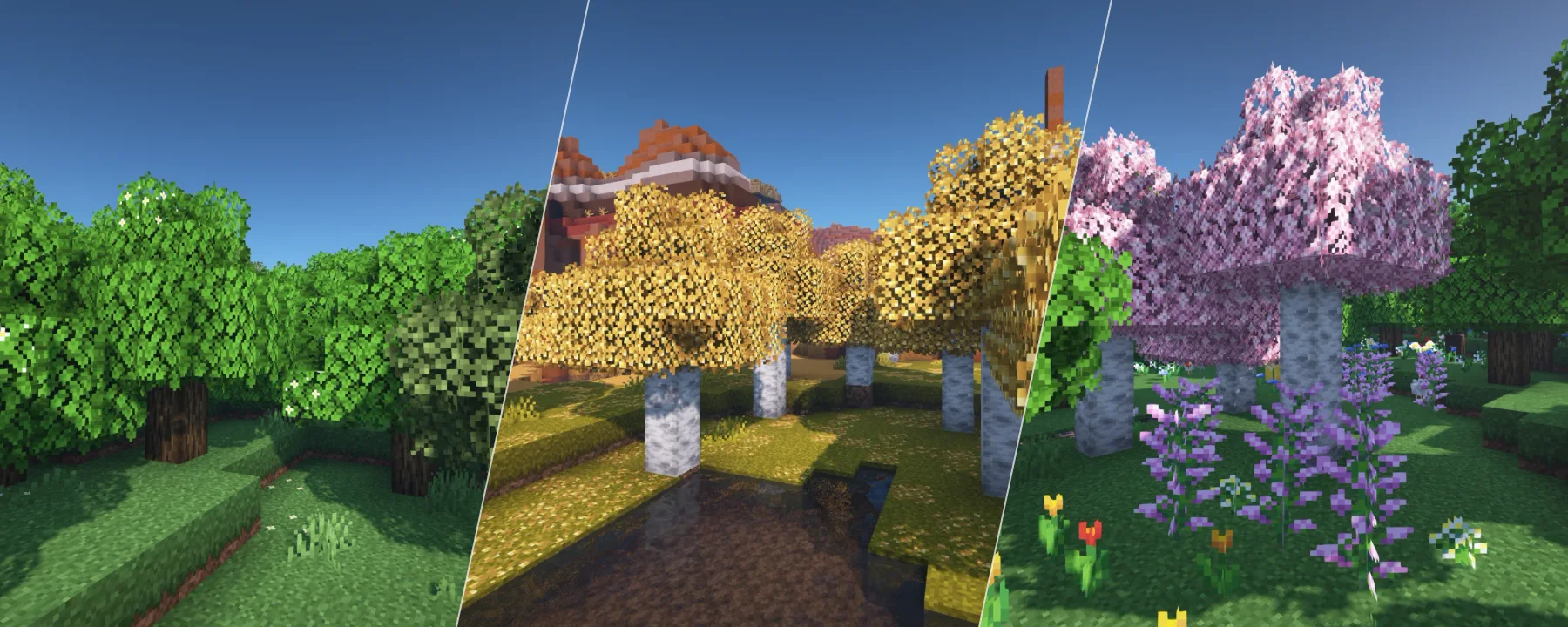 BushyBiomes — BushyBiomes screenshots 1–3