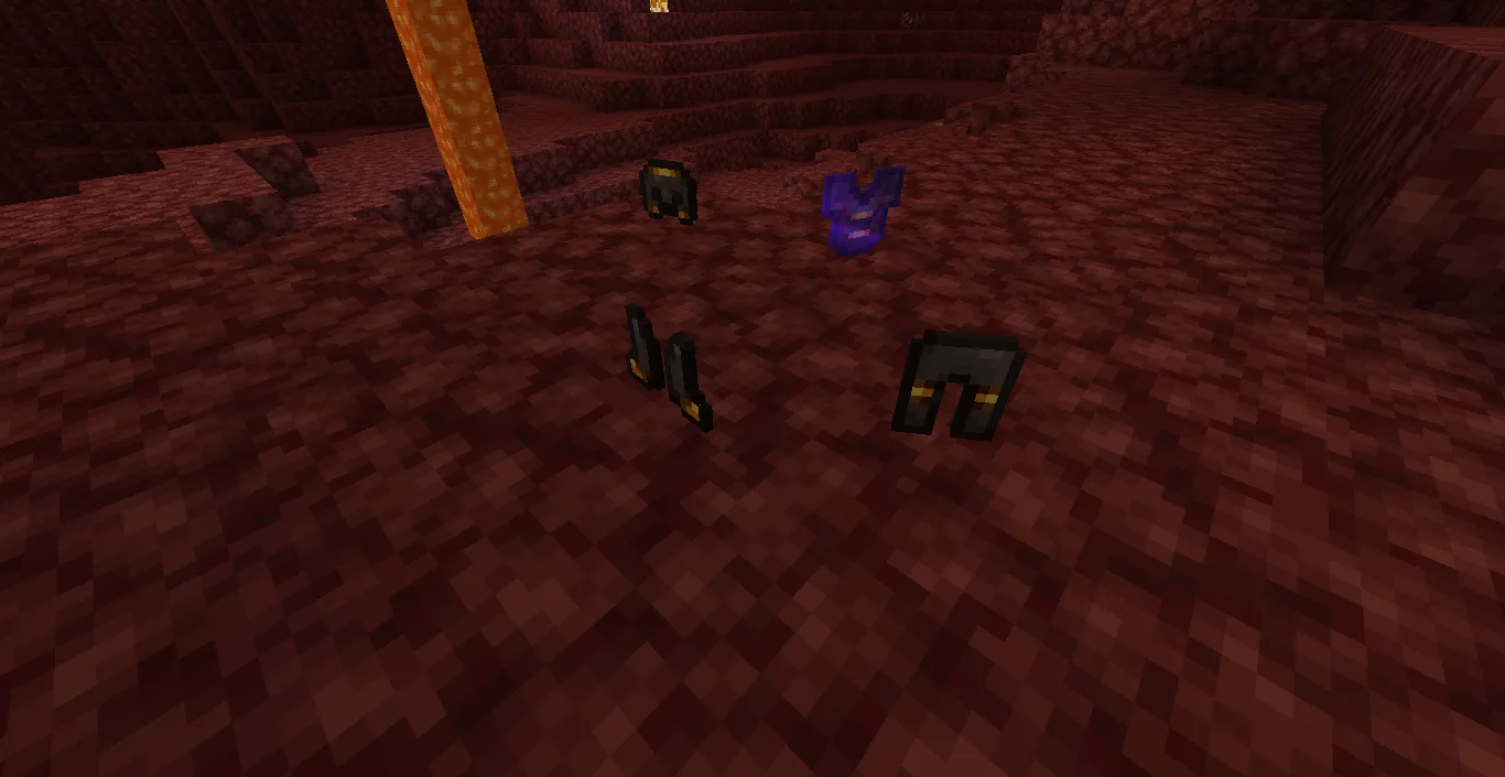 GildedArmor — Items dropped