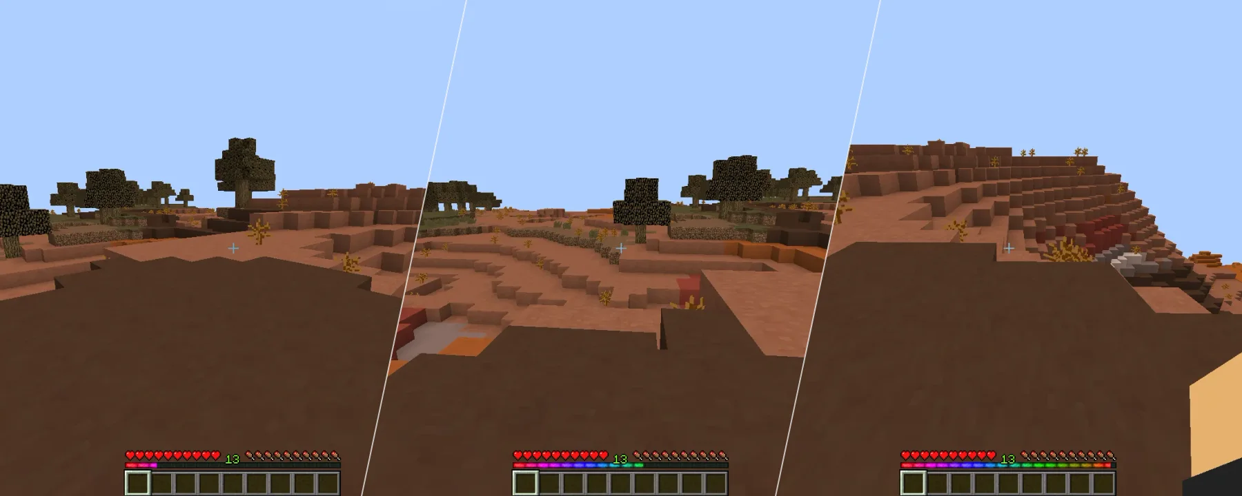 Rainbow XP bar and ping — Rainbow XP bar and ping screenshots 1–3