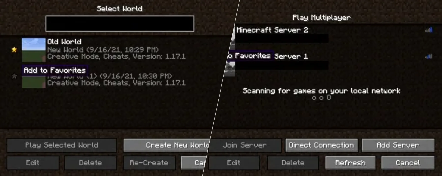 Cherished Worlds (Fabric 1.16.1 - 1.19.2) — Cherished Worlds (Fabric 1.16.1 - 1.19.2) screenshots 1–2