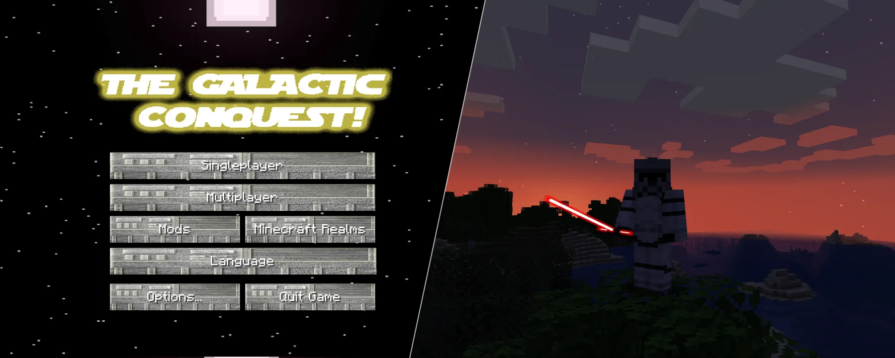 Space Wars: Fractured Galaxy The modpack — Space Wars: Fractured Galaxy The modpack screenshots 1–2