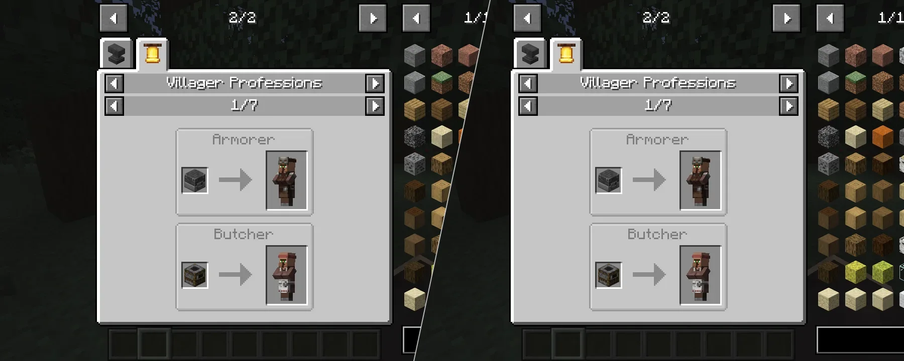 JEI Professions — JEI Professions screenshots 1–2