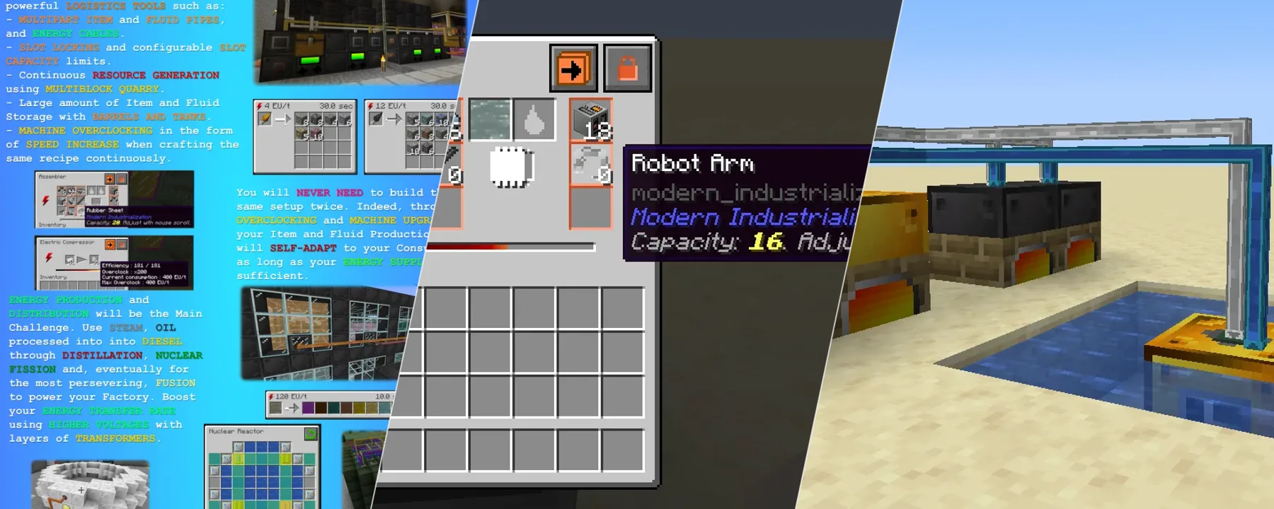 Modern Industrialization — Modern Industrialization screenshots 1–3