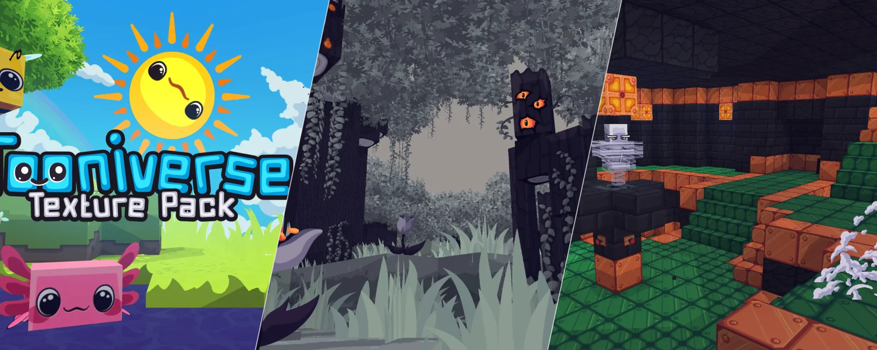 Tooniverse Texture Pack 256x — Tooniverse Texture Pack 256x screenshots 1–3