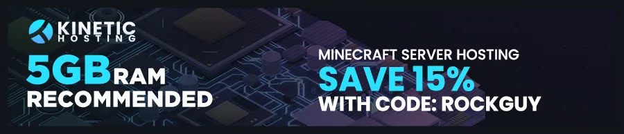 Modded SMP Earth — USE CODE ROCKGUY FOR 15% OFF