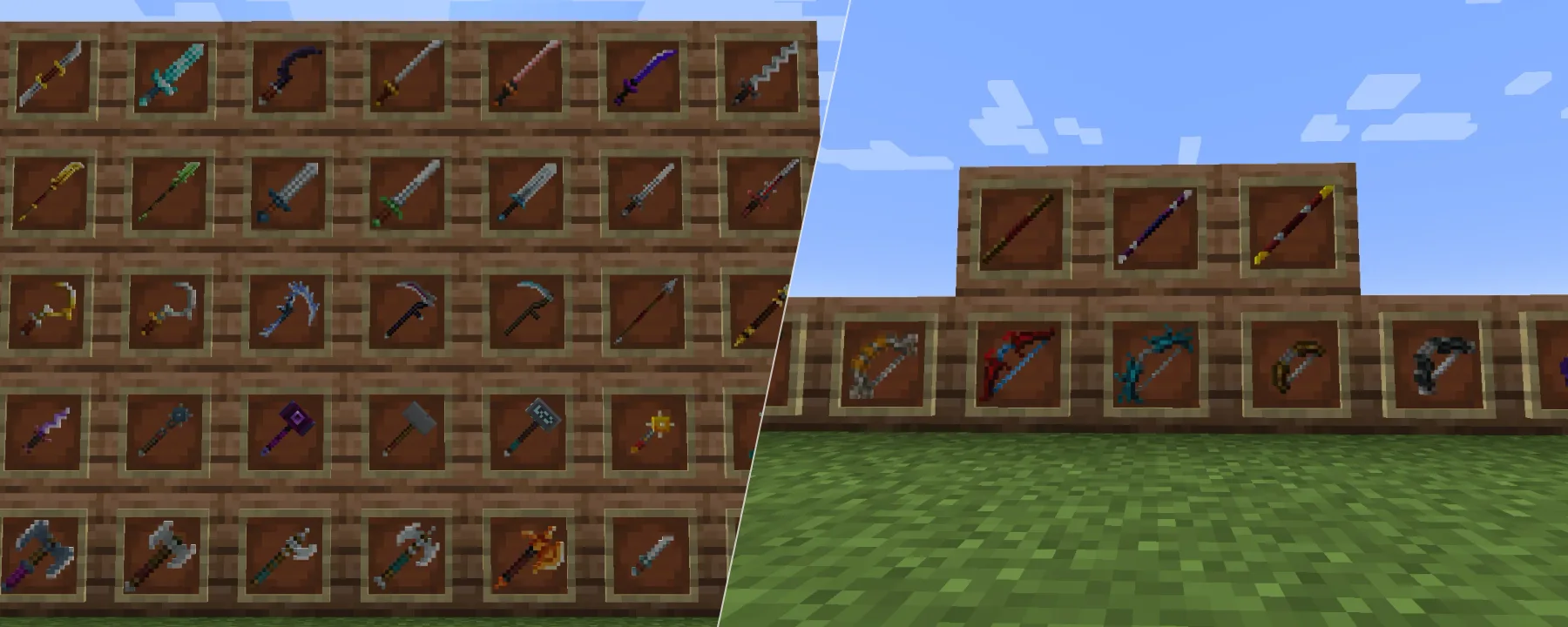 MC Dungeons Weapons — MC Dungeons Weapons screenshots 1–2