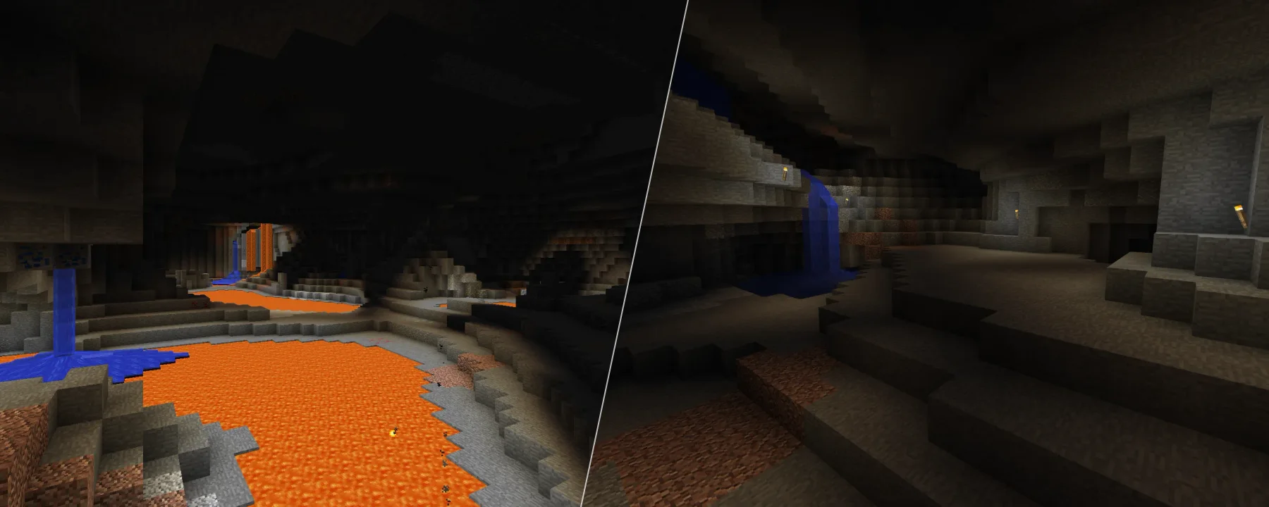 YUNG's Better Caves (Fabric) — YUNG's Better Caves (Fabric) screenshots 1–2