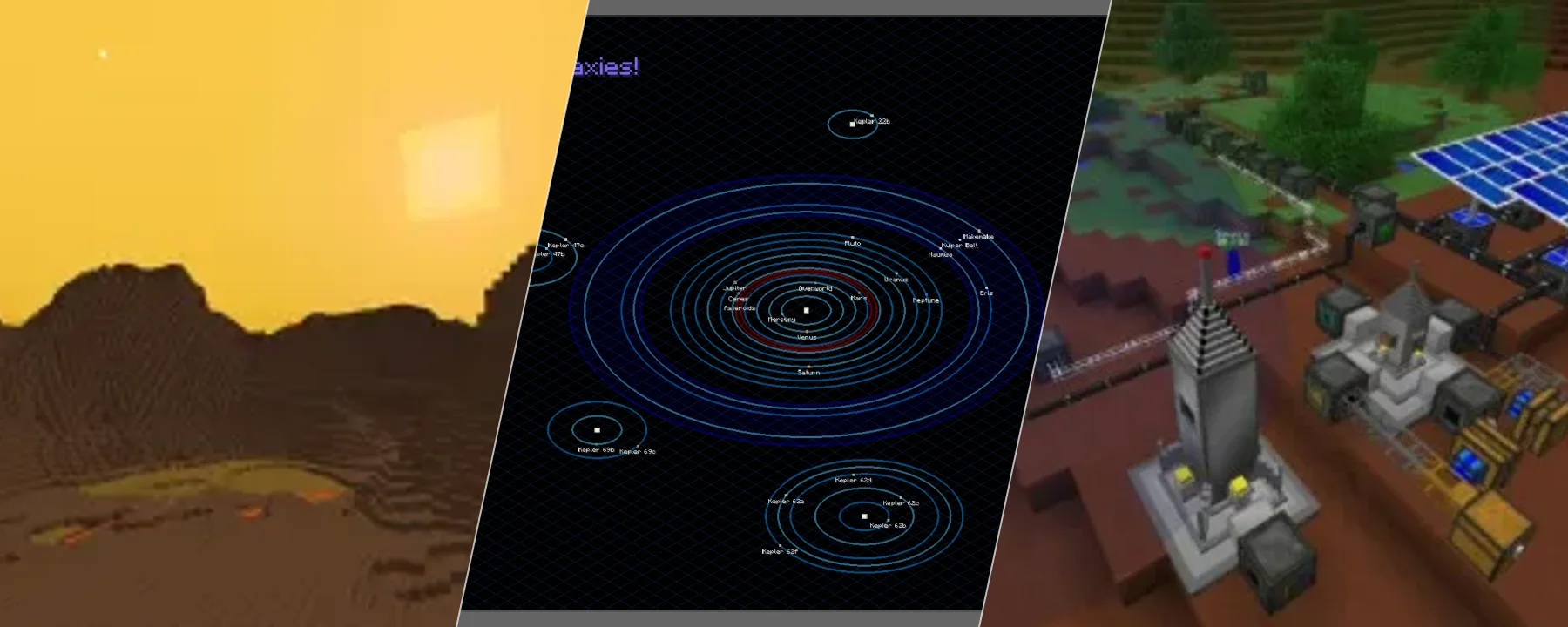 Galactica — Galactica screenshots 1–3