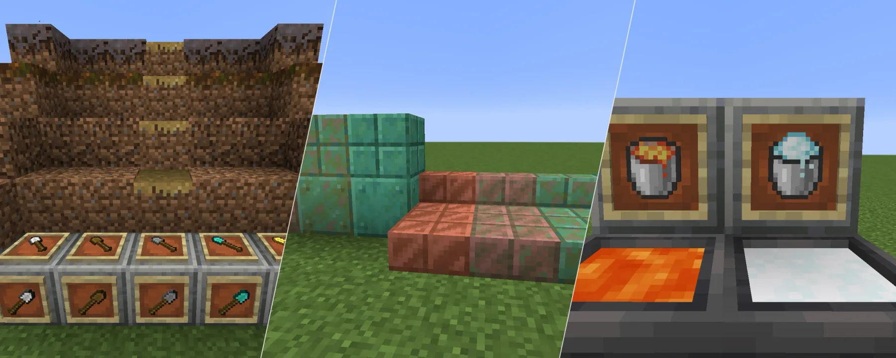 Caves and Cliffs Mod, 1.17 backport — Caves and Cliffs Mod, 1.17 backport screenshots 1–3