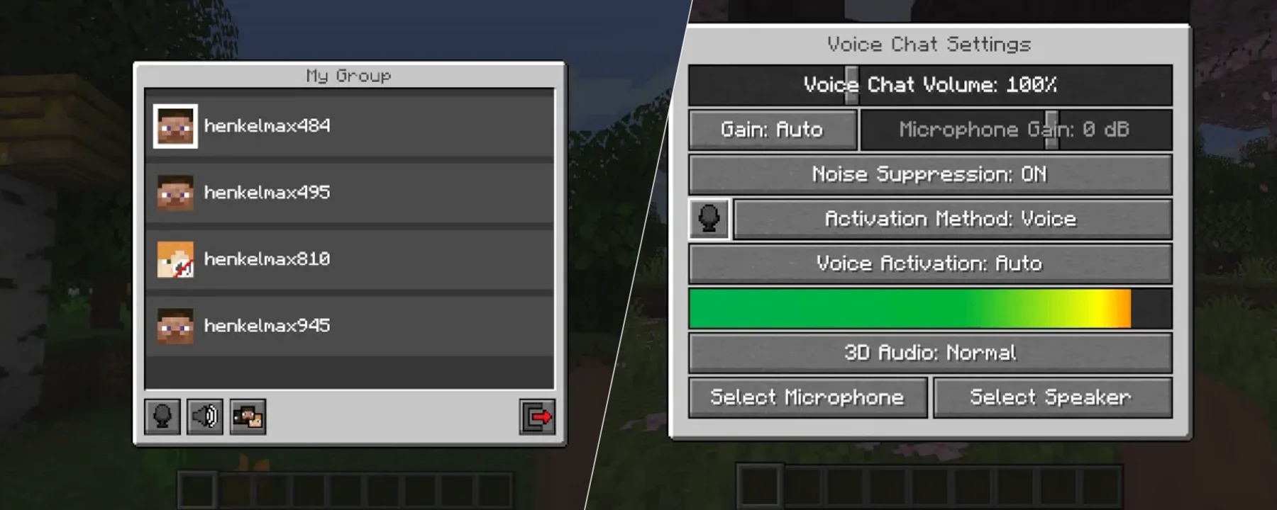 Simple Voice Chat — Simple Voice Chat screenshots 10–11