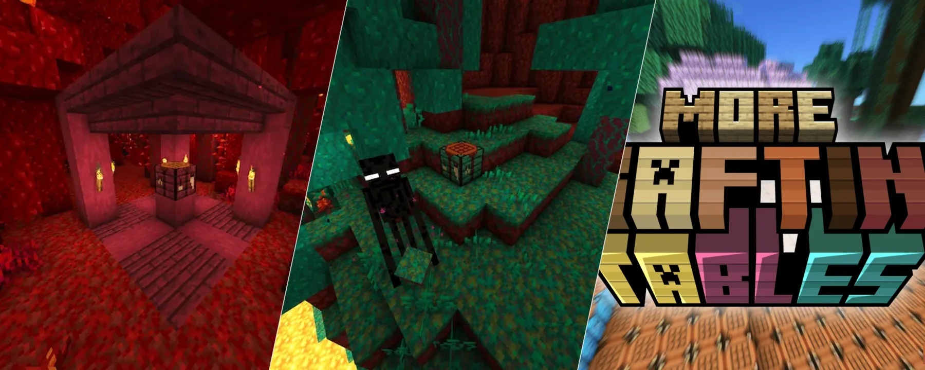More Crafting Tables for Forge! — More Crafting Tables for Forge! screenshots 1–3