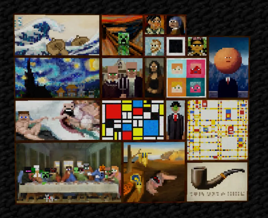 MC style paintings — All paintings