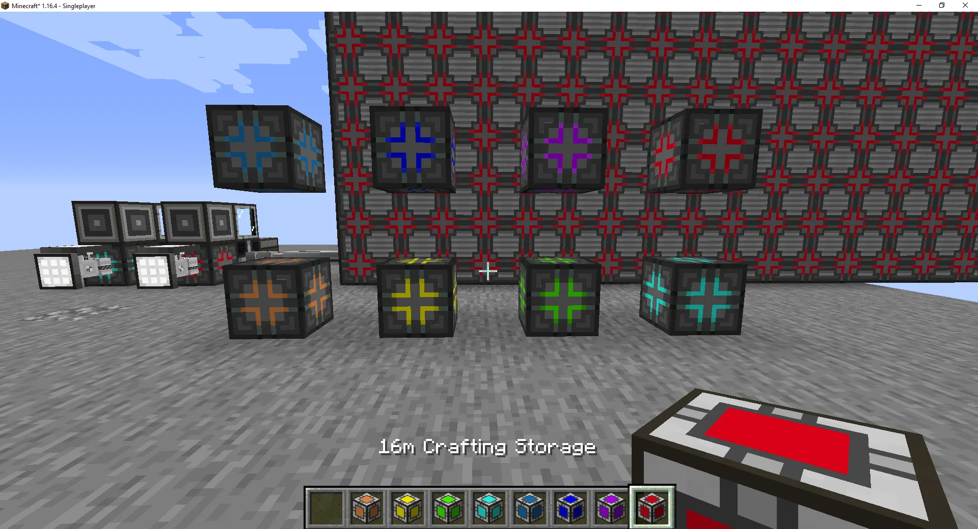 AE2 Extras — Crafting Storage Blocks