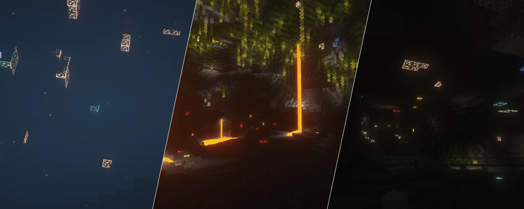 Visible Ores — Visible Ores screenshots 1–3