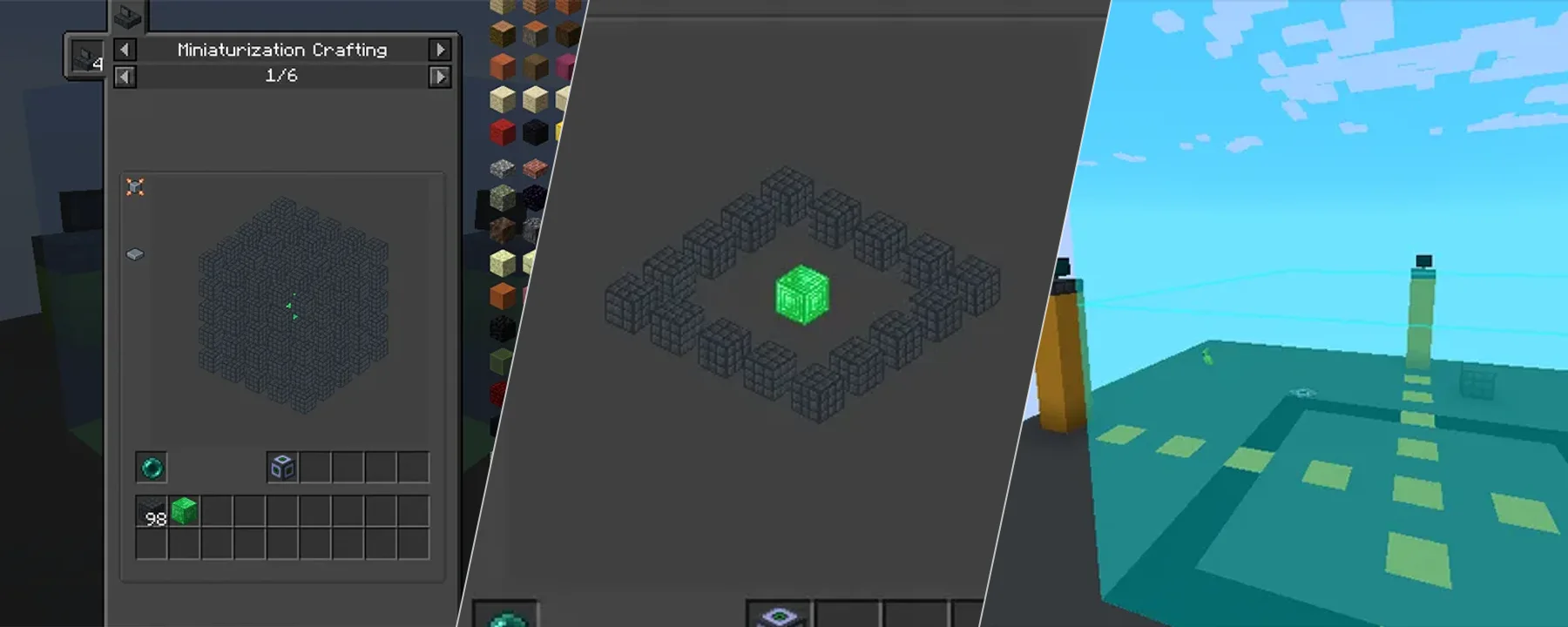 Compact Crafting — Compact Crafting screenshots 1–3