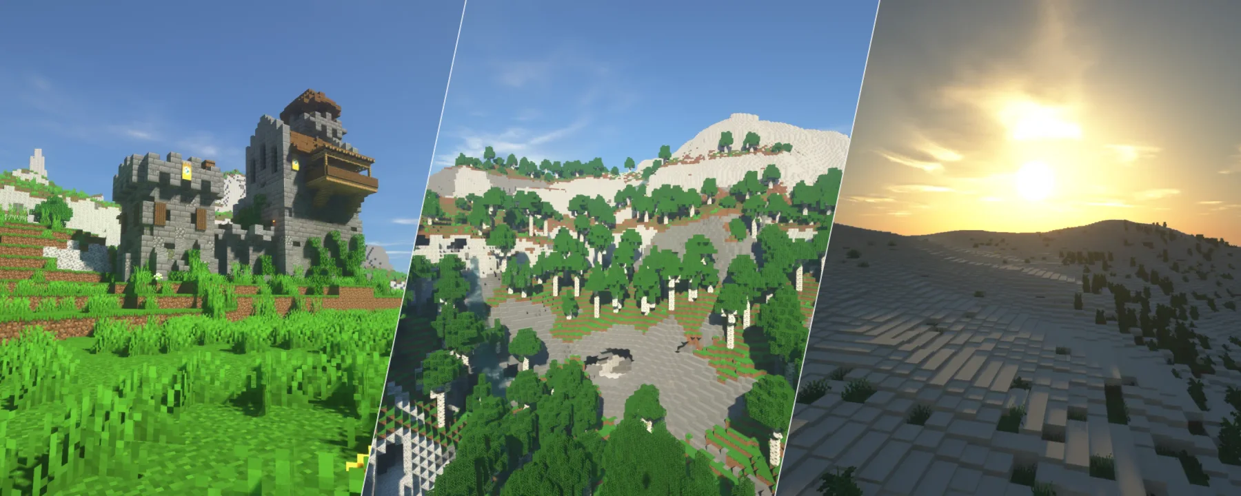 Vanilla Create Exploration — Vanilla Create Exploration screenshots 1–3
