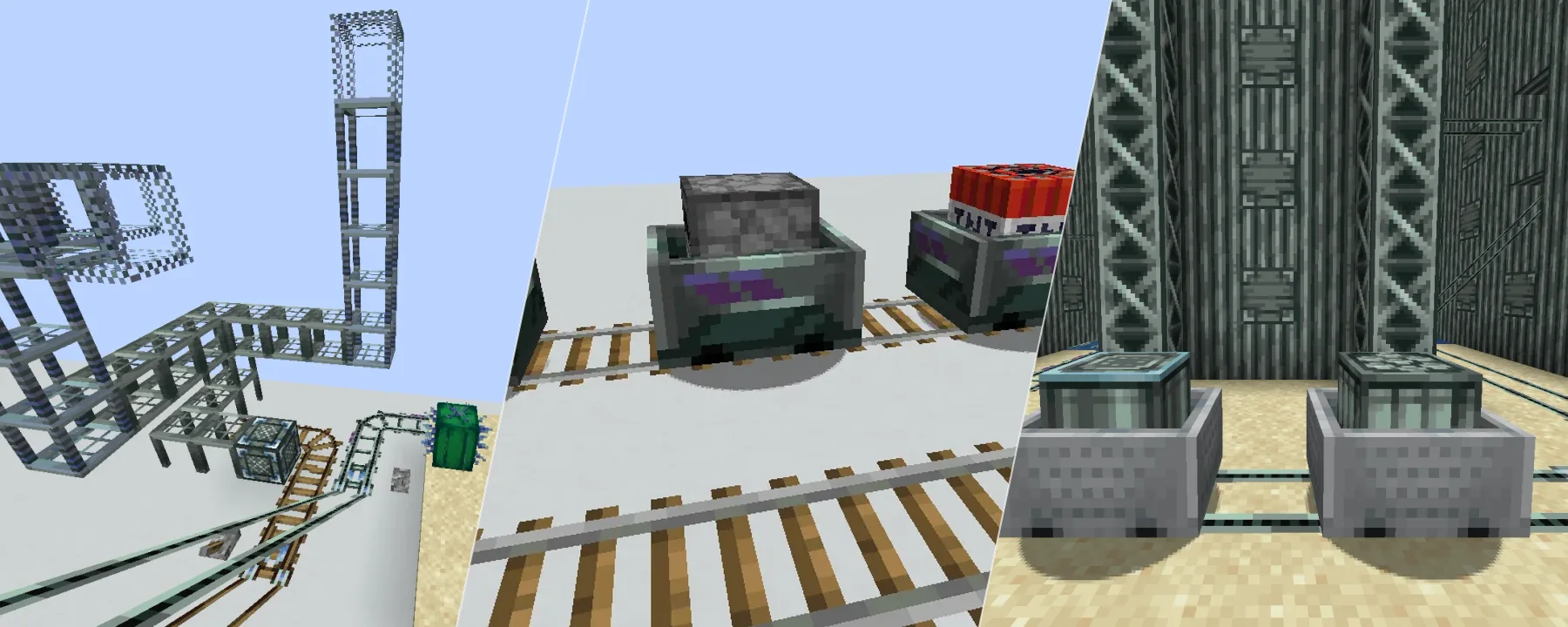 More Minecarts and Rails — More Minecarts and Rails screenshots 10–12
