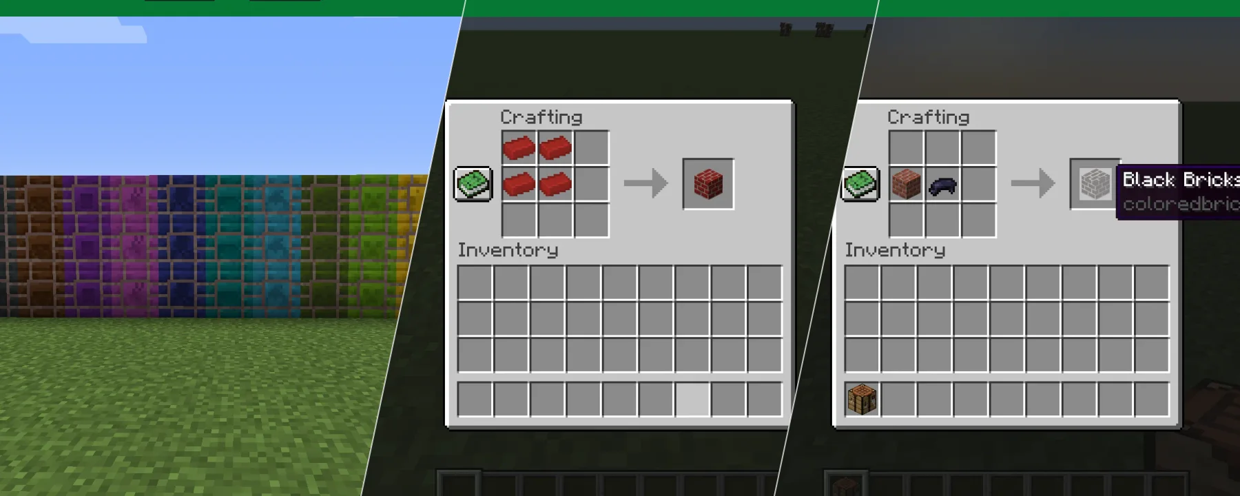 Colored Bricks Mod — Colored Bricks Mod screenshots 1–3