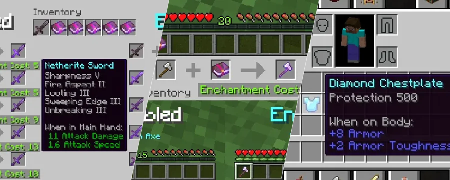 No Enchant Cap — No Enchant Cap screenshots 1–3