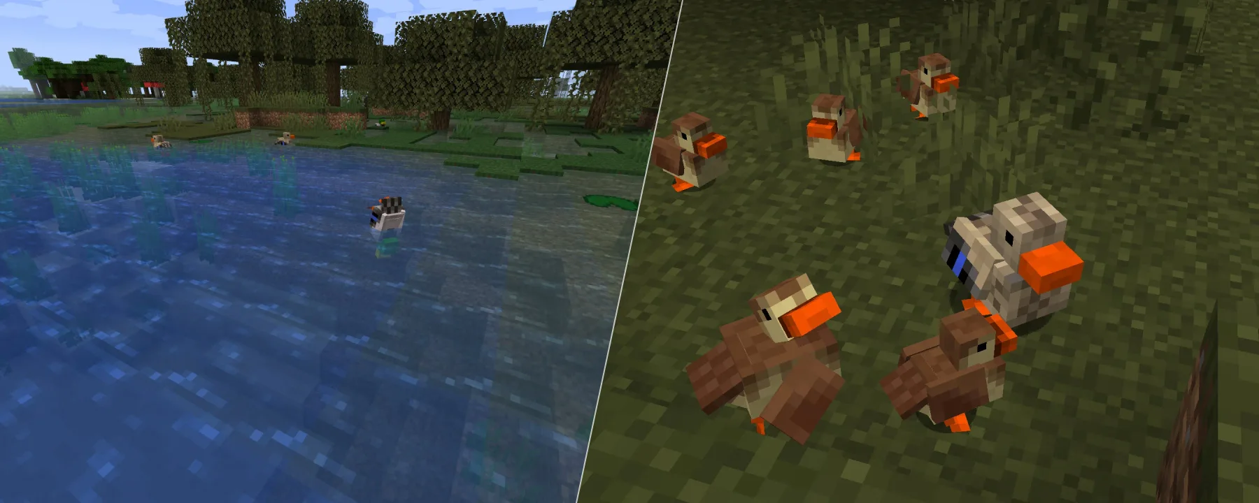 Untitled Duck Mod (Forge) — Untitled Duck Mod (Forge) screenshots 1–2