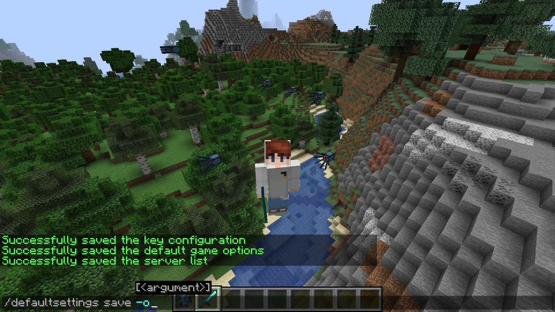 DefaultSettings Fabric/Quilt — DefaultSettings Commands