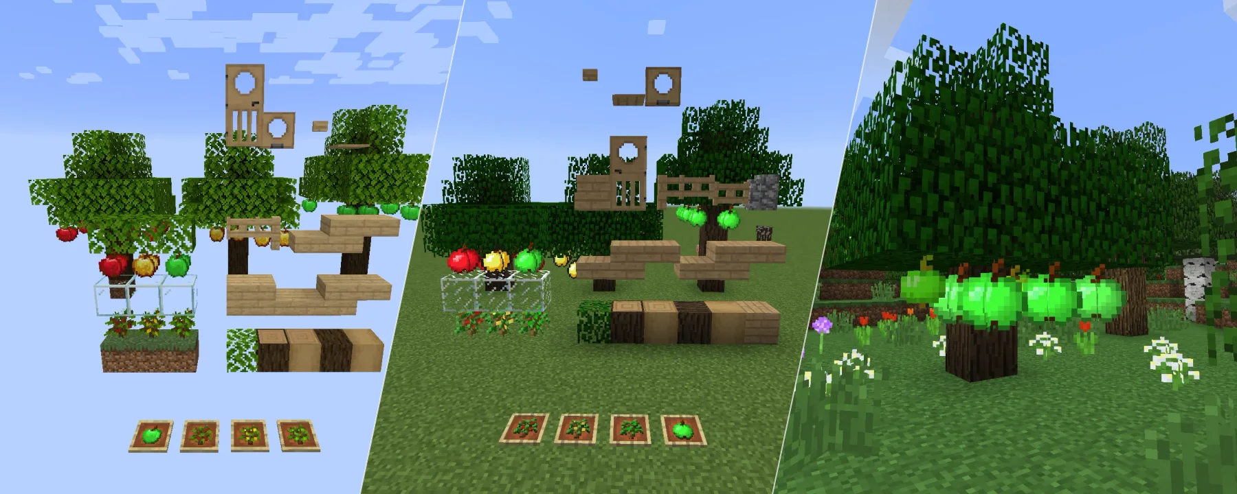 Apple Trees Revived [Forge & Fabric][1.12.x - 1.19.4] — Apple Trees Revived [Forge & Fabric][1.12.x - 1.19.4] screenshots 1–3