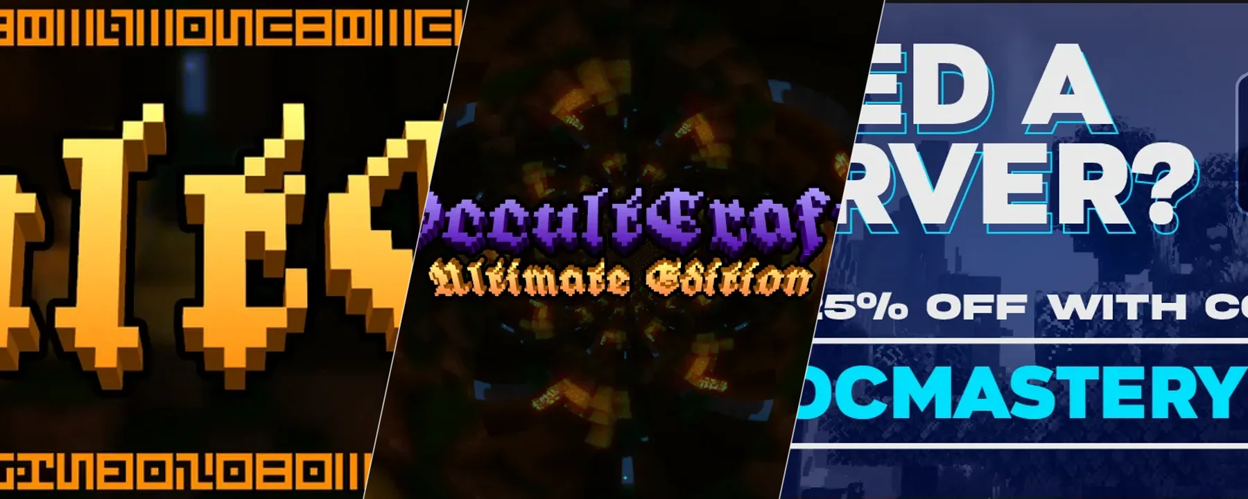 OccultCraft — OccultCraft screenshots 1–3