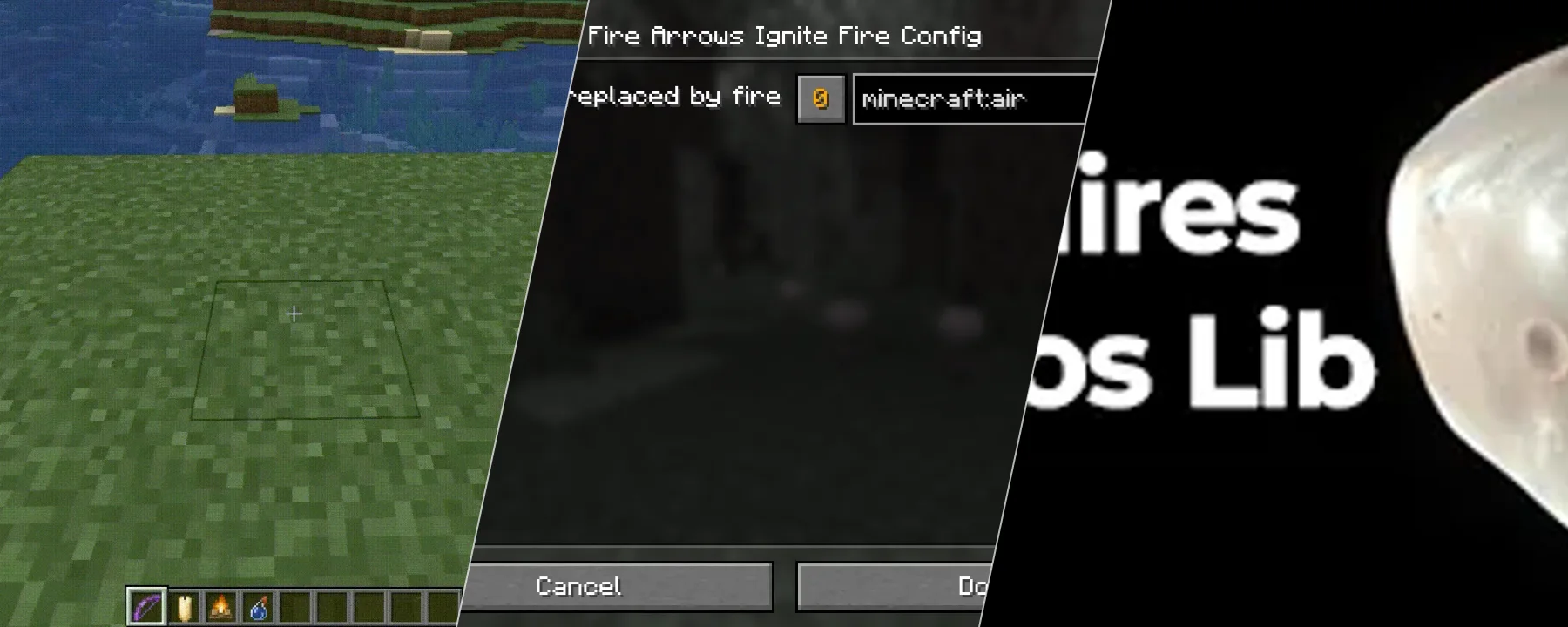 Fire Arrows Ignite Fire [Fabric/Forge/NeoForge] — Fire Arrows Ignite Fire [Fabric/Forge/NeoForge] screenshots 1–3