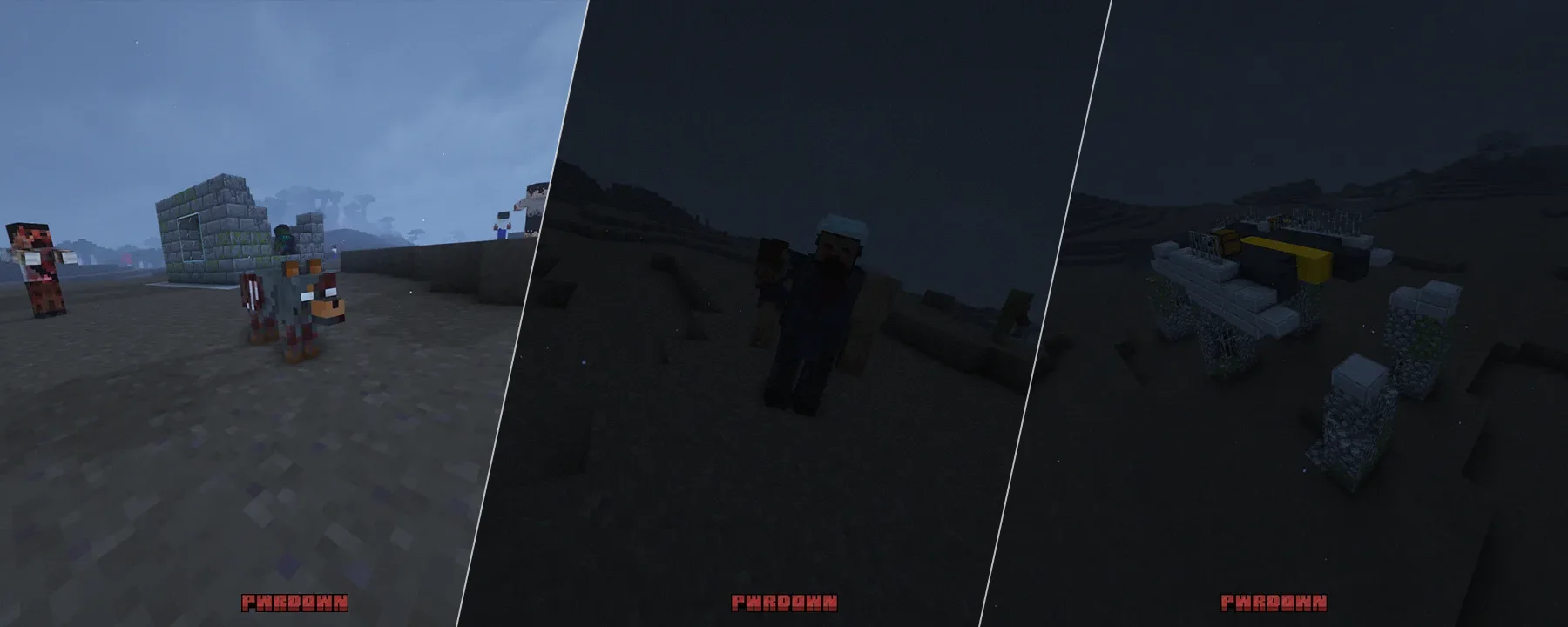 PwrDown's Zombie Apocalypse — PwrDown's Zombie Apocalypse screenshots 1–3