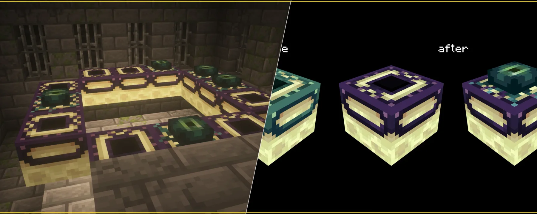 Better End Portal Frame — Better End Portal Frame screenshots 1–2