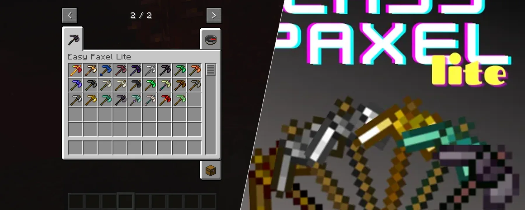 Colds: Easy Paxel (Lite) (FORGE) — Colds: Easy Paxel (Lite) (FORGE) screenshots 1–2