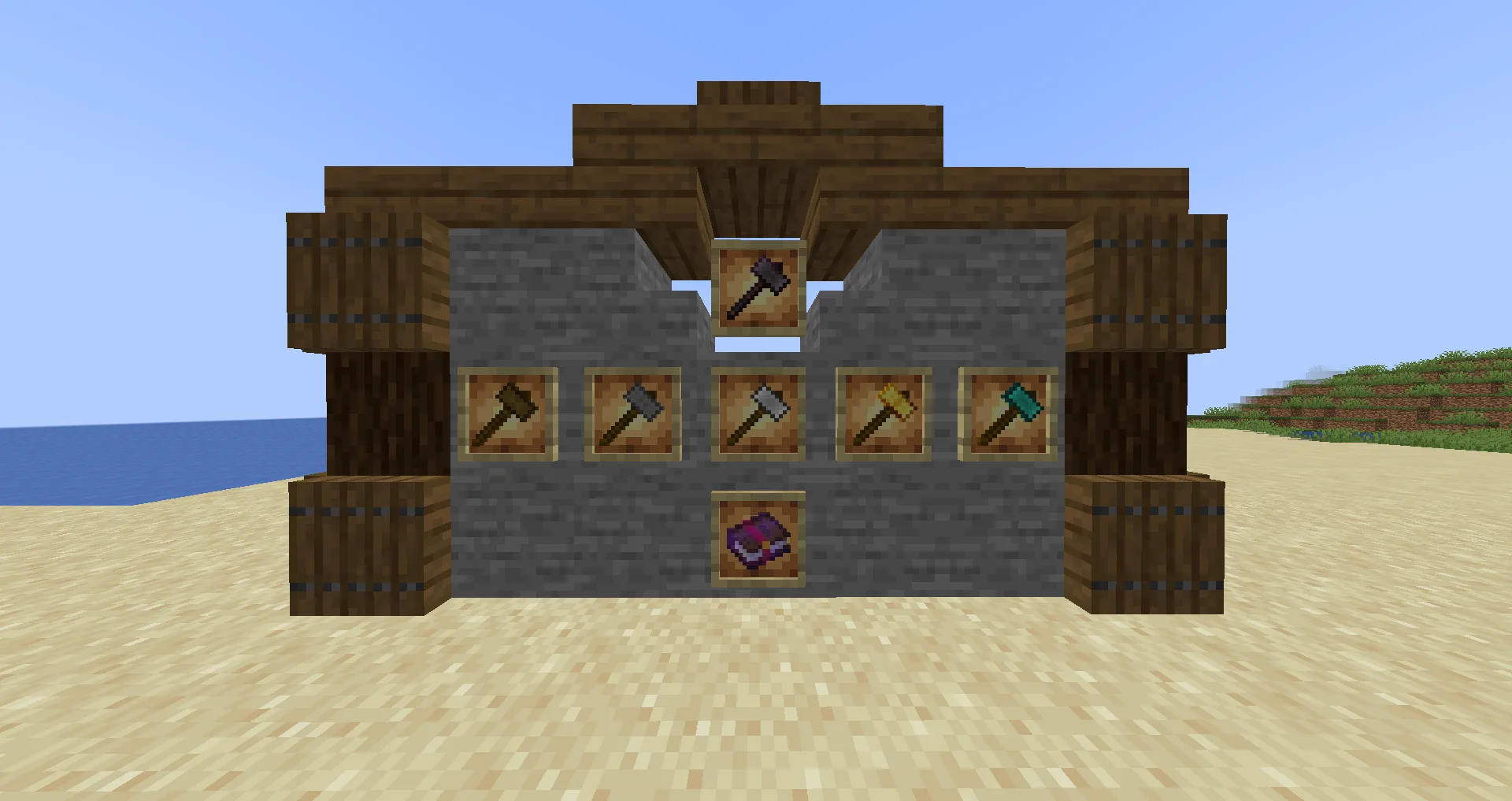 Easy Hammers — In-game look of items