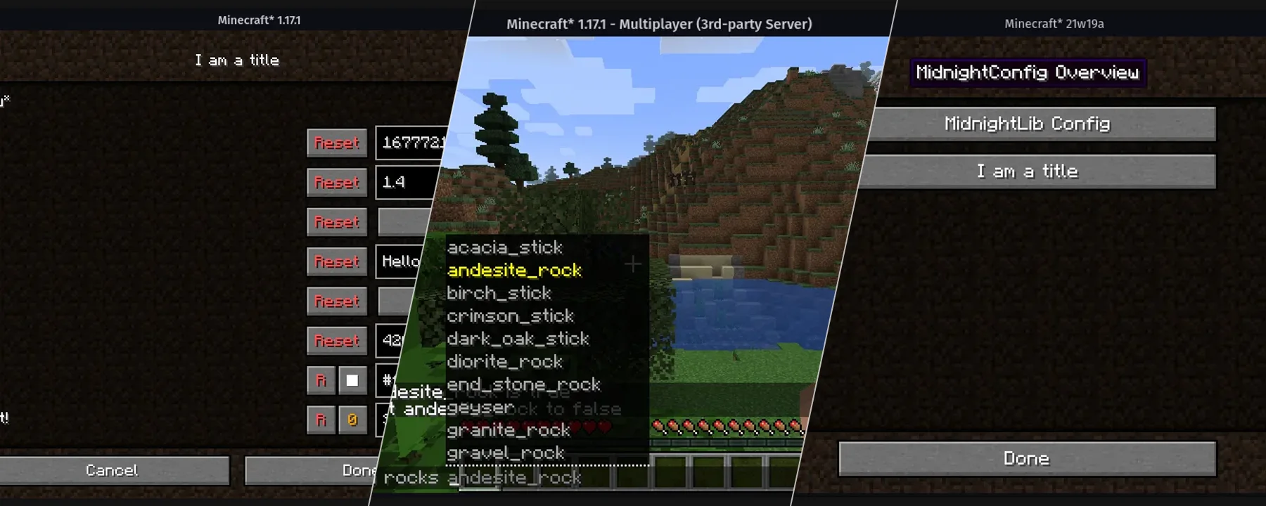 MidnightLib — MidnightLib screenshots 1–3
