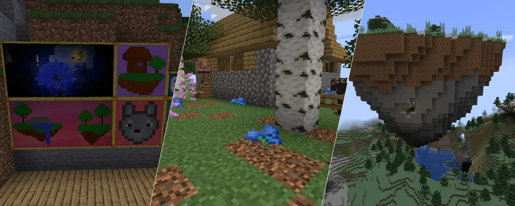 Soaring Structures 2 - Forge / Fabric — Soaring Structures 2 - Forge / Fabric screenshots 1–3