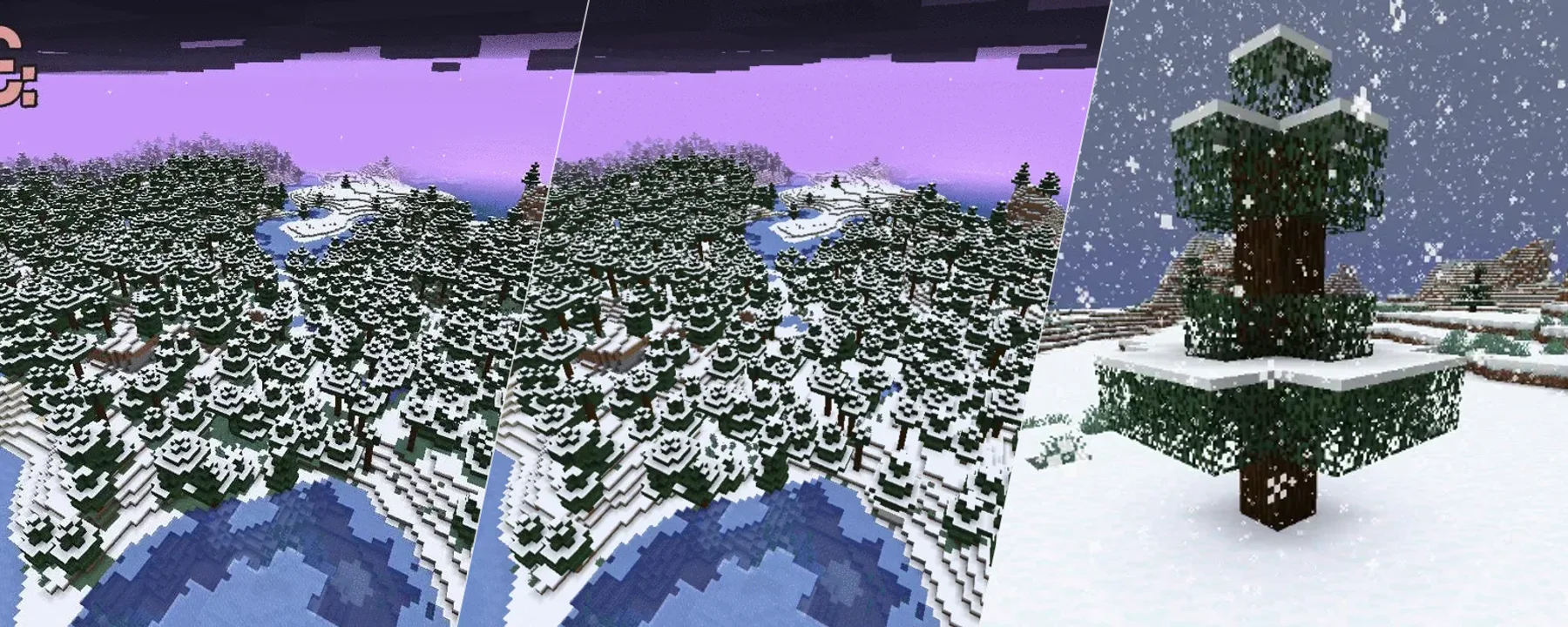 Snow Under Trees (Fabric) — Snow Under Trees (Fabric) screenshots 1–3