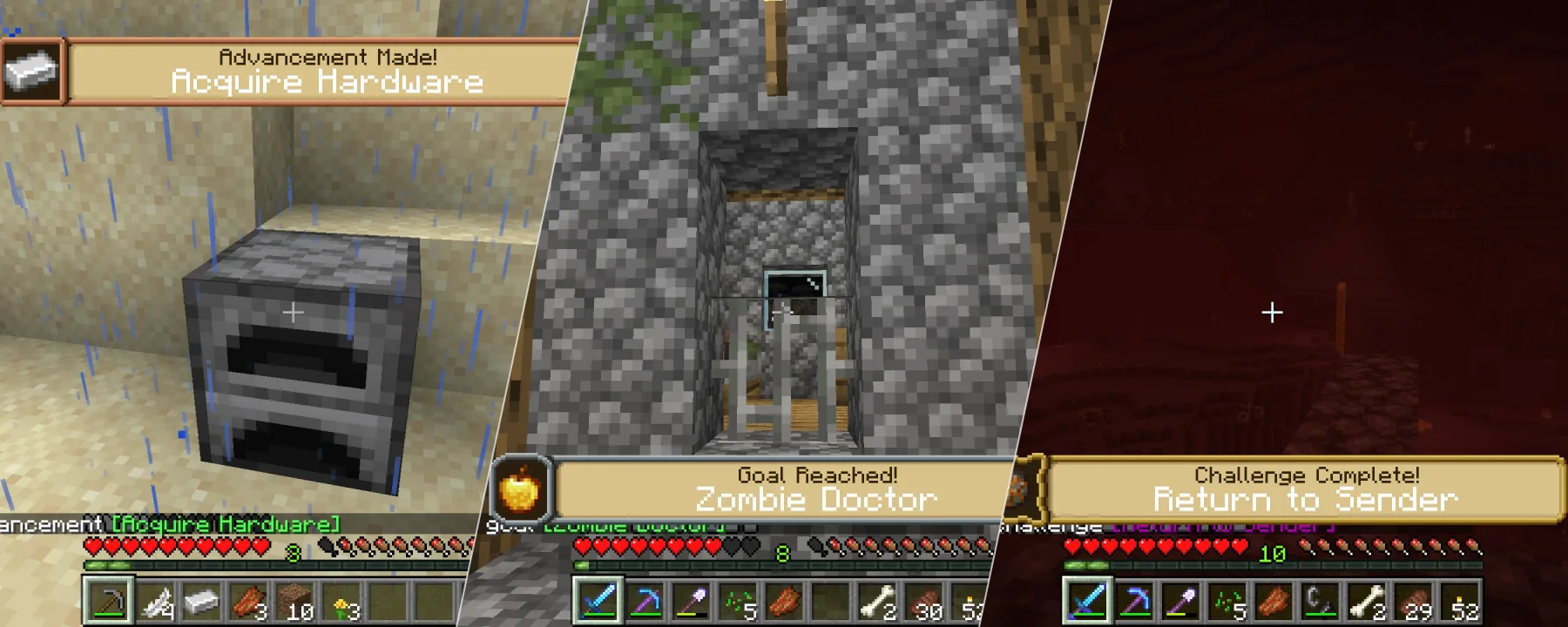 Advancement Plaques [Neo/Forge] — Advancement Plaques [Neo/Forge] screenshots 1–3