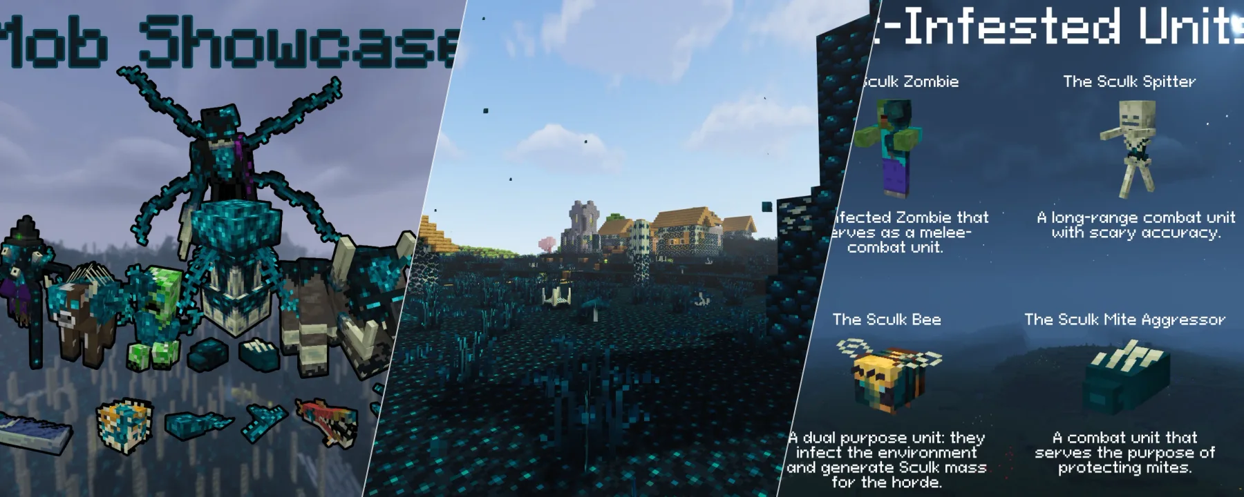 Sculk Horde — Sculk Horde screenshots 1–3