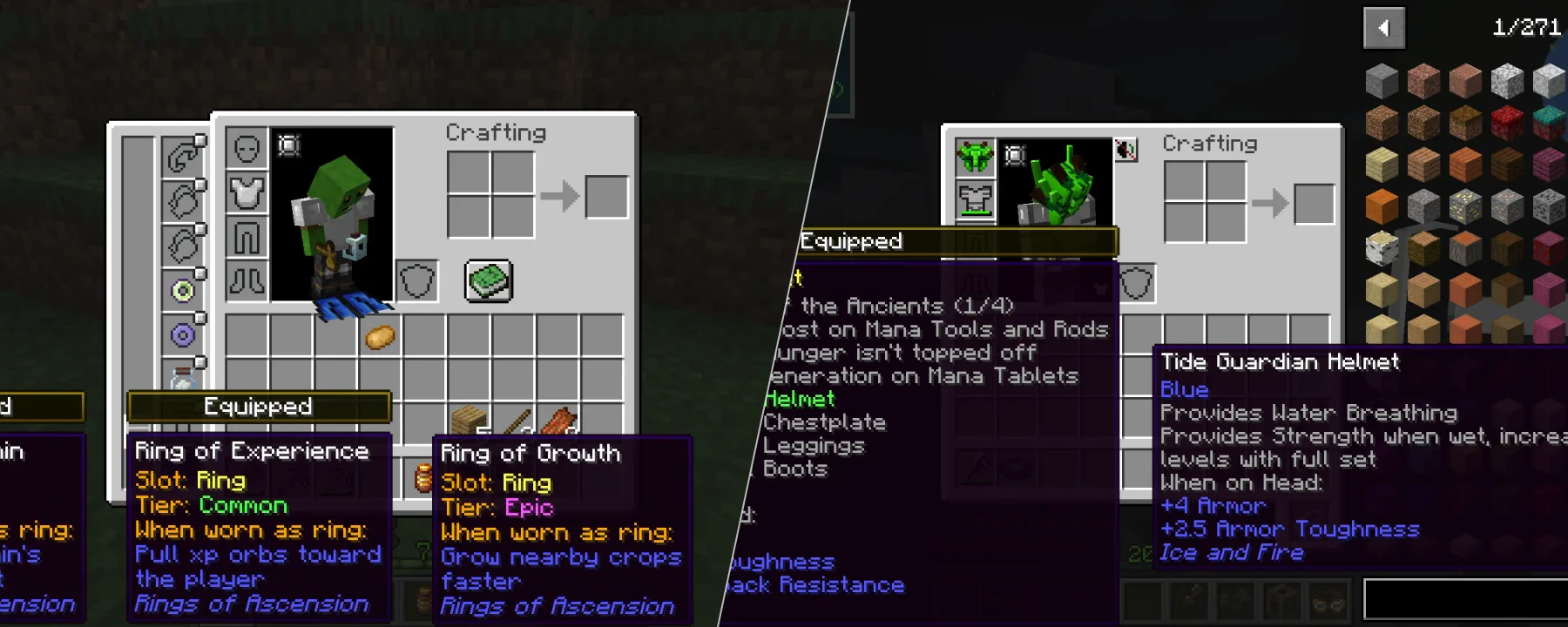 Equipment Compare [Neo/Forge] — Equipment Compare [Neo/Forge] screenshots 1–2
