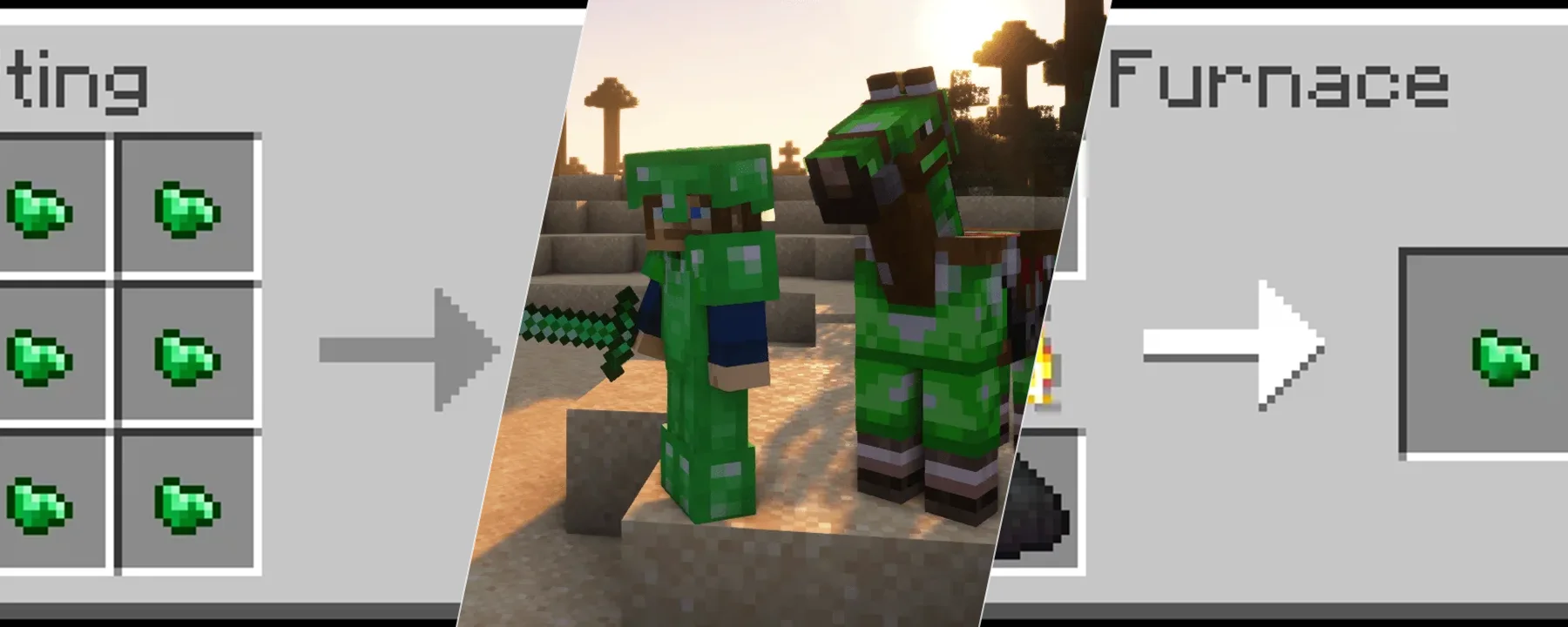Exline's Emerald Equipment — Exline's Emerald Equipment screenshots 1–3