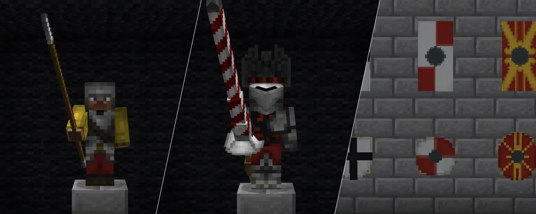 Epic Knights: Shields, Armor and Weapons [Fabric/Forge/NeoForge] — Epic Knights: Shields, Armor and Weapons [Fabric/Forge/NeoForge] screenshots 19–21