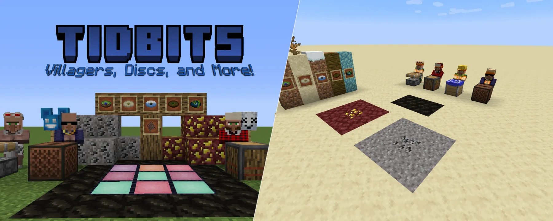 Tidbits - Villagers, Discs, and More! — Tidbits - Villagers, Discs, and More! screenshots 1–2